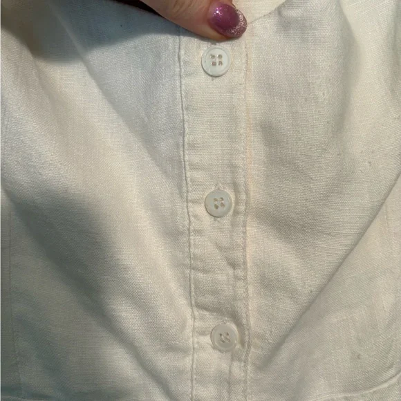 Reformation White ‘Canon’ Dress ASO Meghan Markle - Picture 6 of 15